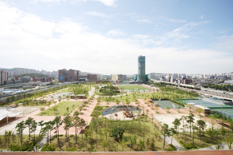 용인 수지 레스피아 전경.(사진=삼성엔지니어링)