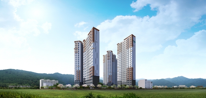 평창진부 웰라움 더퍼스트 주경 투시도.