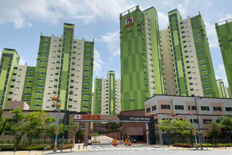 부산신항3단지 모습.(사진=부영그룹)