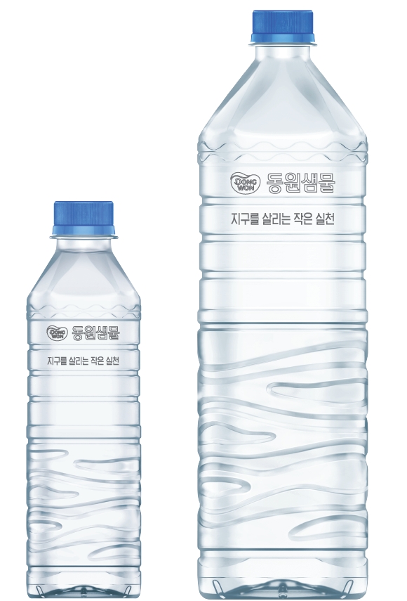 동원F&B, 무라벨 친환경 생수 ‘동원샘물 라벨프리’ 출시