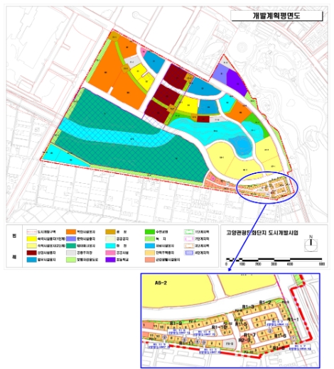 GH, 고양관광문화단지 단독주택용지 6필지 공급