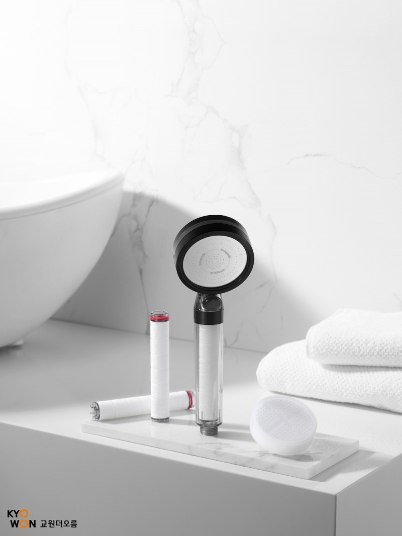 교원더오름, ‘양전하 필터 샤워기’ 출시