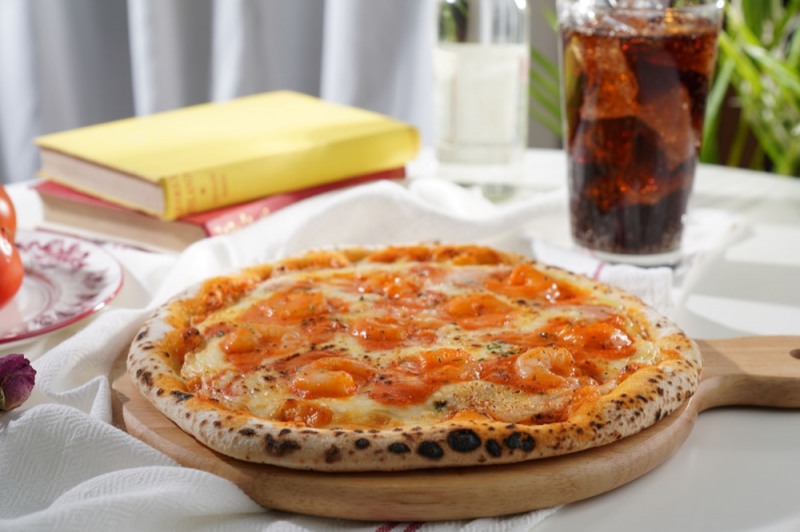 우주인피자 ‘로제 쉬림프 피자‘ 출시