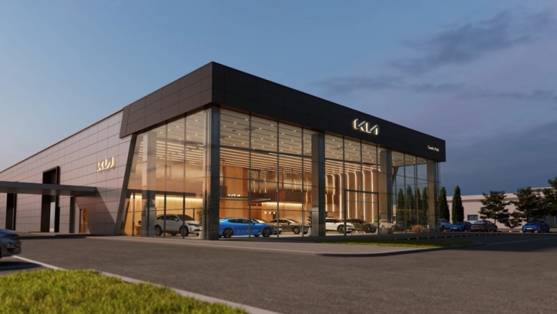 ‘기아 스토어(Kia Store)’의 매장 디자인 표준 내외관 이미지.(사진=기아)