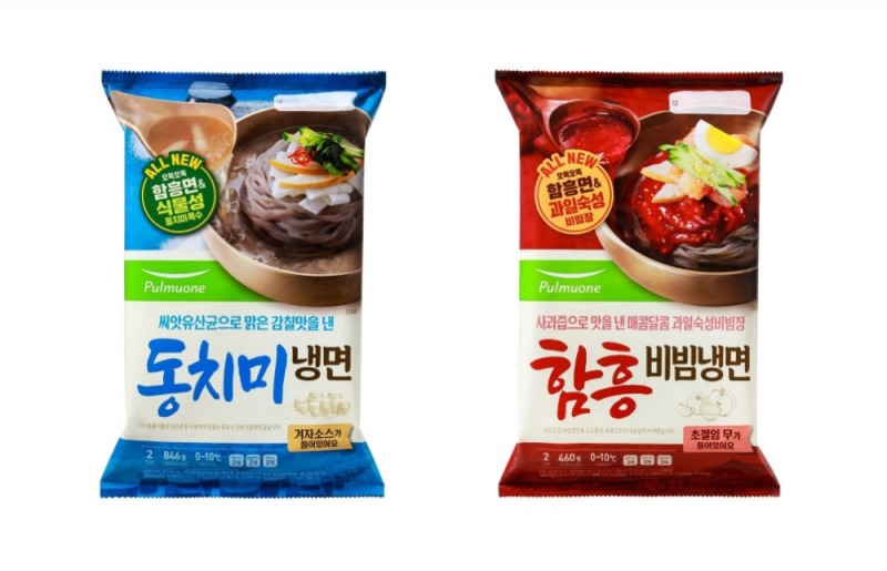 풀무원, 함흥냉면 2종 ’동치미냉면·함흥비빔냉면’ 출시