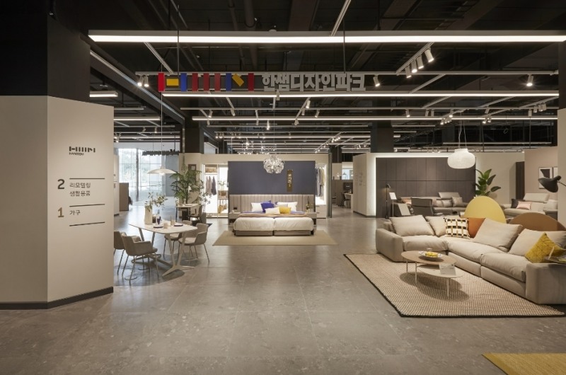 한샘디자인파크 롯데메종 동부산점.(사진=한샘)