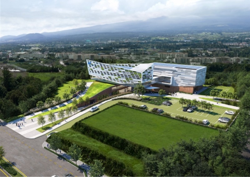 : 제주본부 신사옥 조감도 1부.(사진=전력거래소)