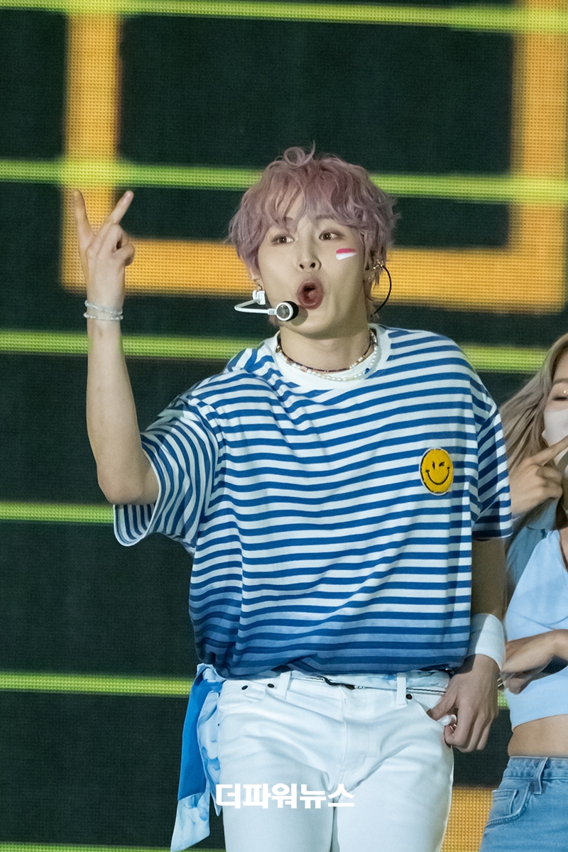 하성운, 2021 드림콘서트 현장