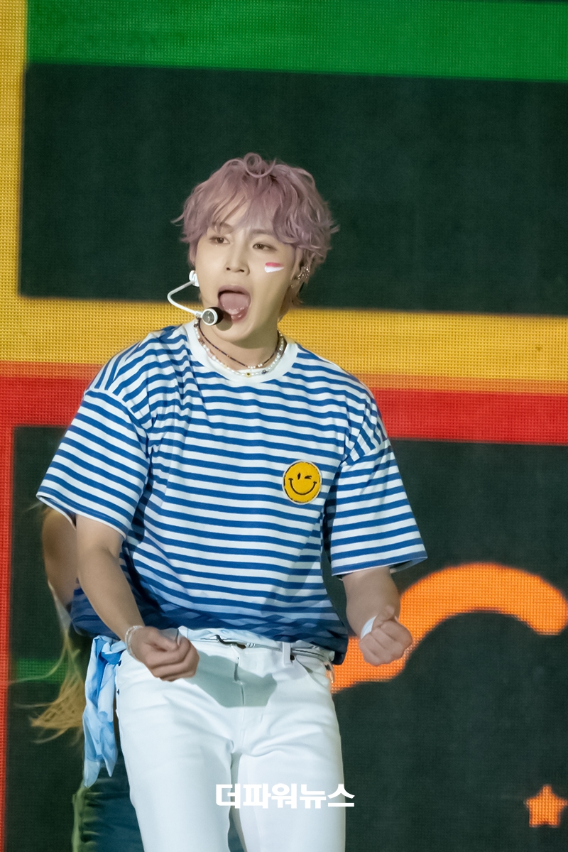 하성운, 2021 드림콘서트 현장