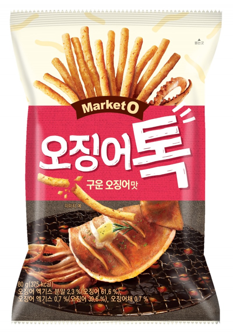 오리온, ‘마켓오 오징어톡’ 출시