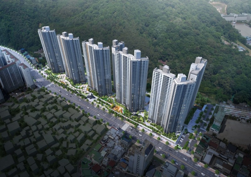 창원 롯데캐슬 센텀골드 조감도.(사진=롯데건설)