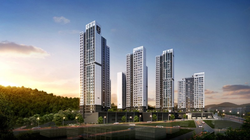 초읍 하늘채 포레스원 투시도.(사진=코오롱글로벌)