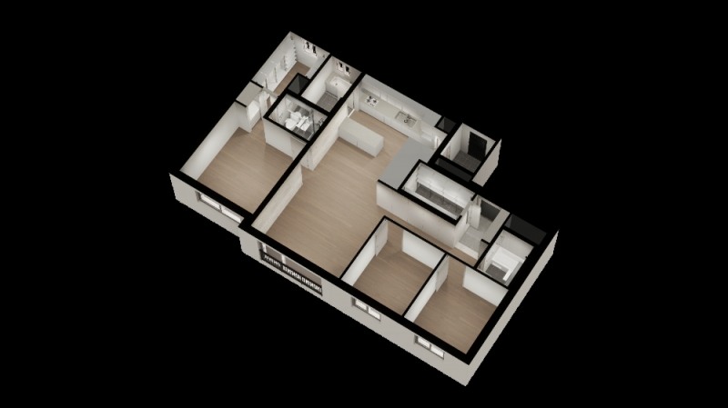 e편한세상 영종국제도시 센텀베뉴 84A타입 4Bay