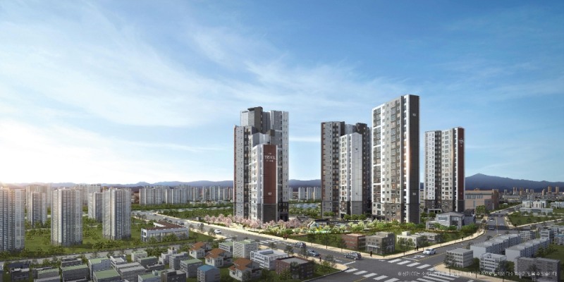 더 트루엘 포항 주경 투시도