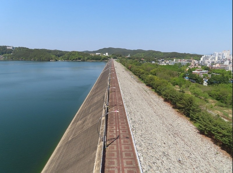 남강댐 전경.(사진=국토안전관리원)