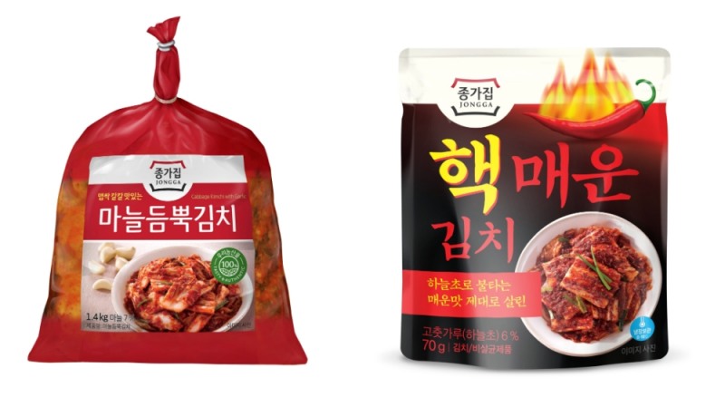 대상㈜ 종가집 ‘핵매운 김치’, ‘마늘듬뿍김치’ 선보여