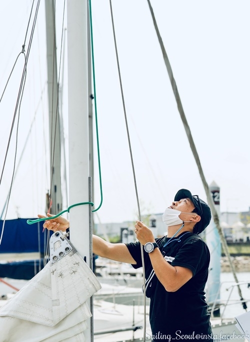 core sails 김태완 대표 (사진 출처 세일링 서울 제공)