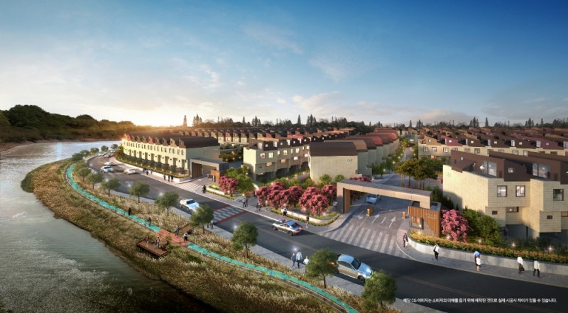 송산 리안비채 메인조감도