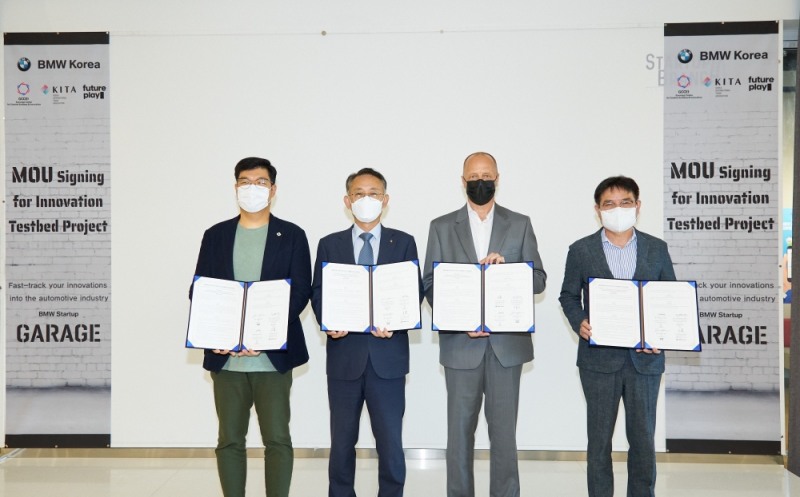 협약식 기념촬영.(사진=BMW 그룹 코리아)