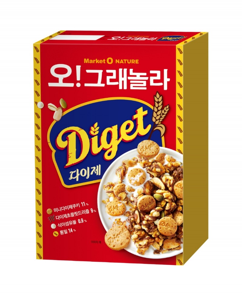 오리온, 마켓오 네이처 ‘오!그래놀라 다이제’ 선보여