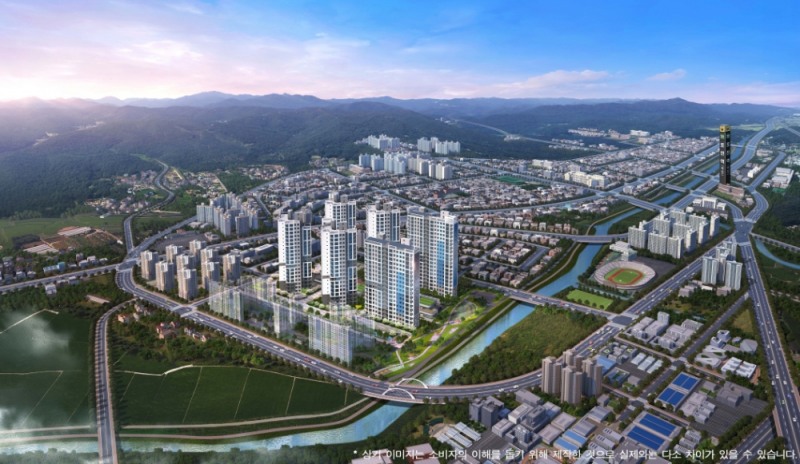 '포천 리버포레 세영리첼'광역조감도