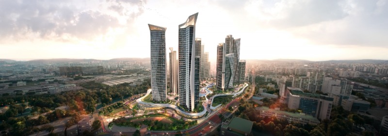 갈산1구역 재개발사업 조감도.(사진=HDC현대산업개발)