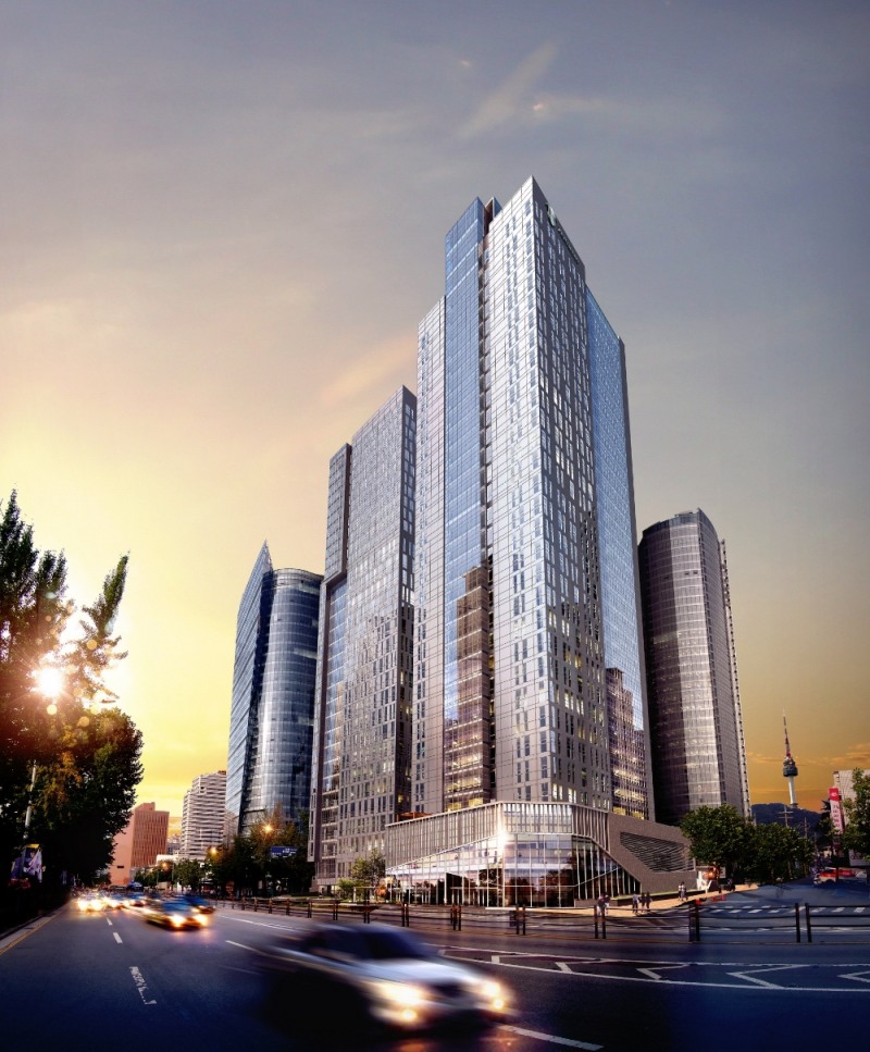 트윈시티 남산 오피스텔 전경