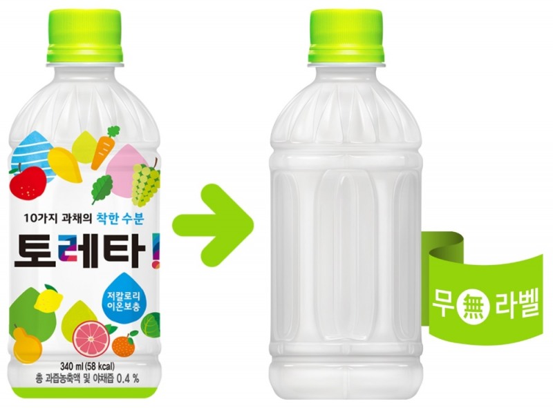 코카-콜라사, ‘토레타!’ 라벨프리 출시로 무라벨 제품 확대