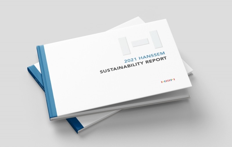 한샘지속가능경영보고서.(사진=한샘)