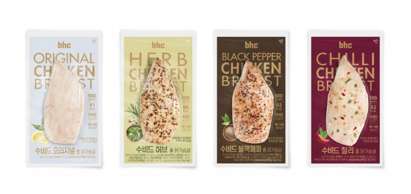 bhc, 닭가슴살 HMR 16종 선보여… HMR 라인업 강화