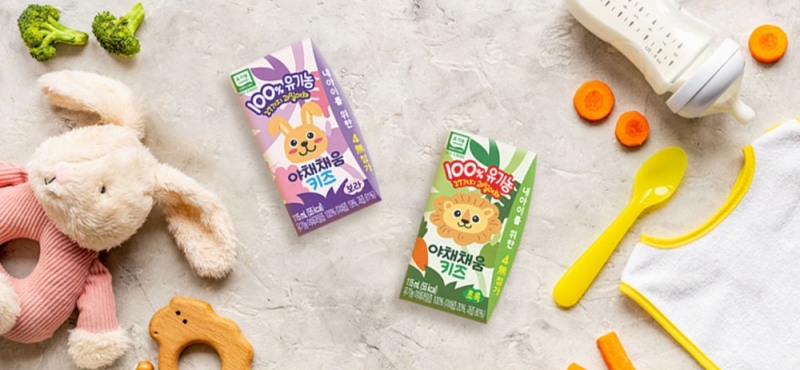 남양유업, 한 팩에 27가지 과일과 야채를 넣은 ‘야채채움 키즈’ 리뉴얼