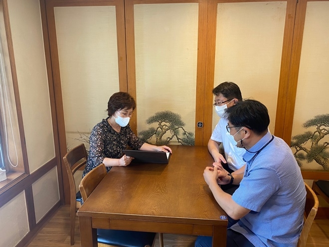 7월 30일 법무보호복지사업 지원 활성화를 위한 자원봉사자 간담회.(사진제공=한국법무보호복지공단서울북부지소)