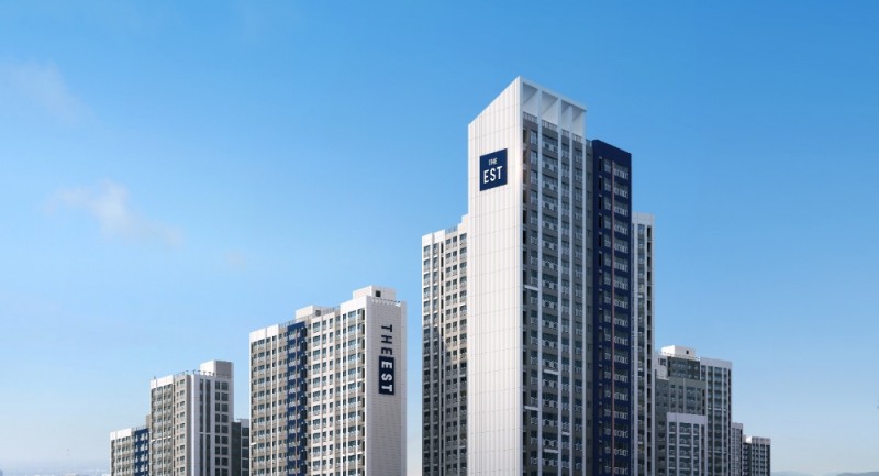 동문 디 이스트 BI 적용 이미지.(사진=동문건설)