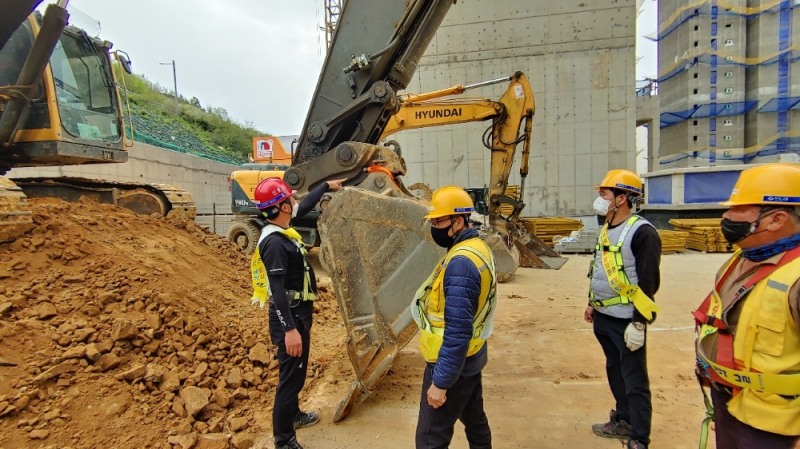 여수웅천 건설 현장.(사진=부영그룹)