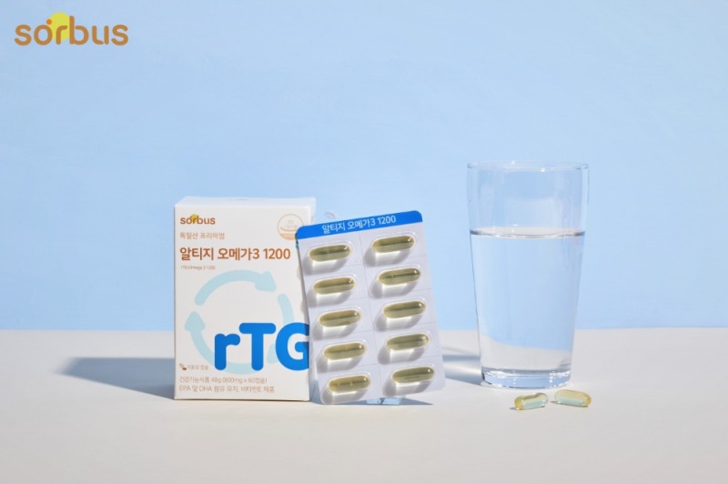 소버스, ‘알티지 오메가3 1200’ 선보여