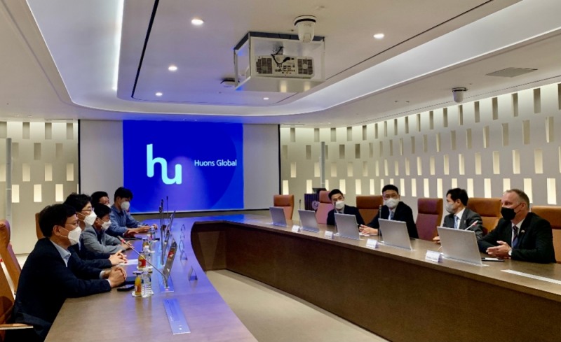 러 RDIF 스푸트니크 백신 기술이전 총책임자 휴온스글로벌 방문