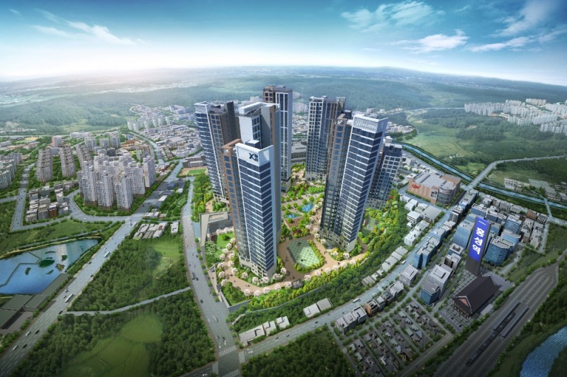 홍성자이 광역조감도