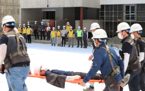 SH공사, 폭염·풍수해 대비 건설현장 안전 캠페인 실시
