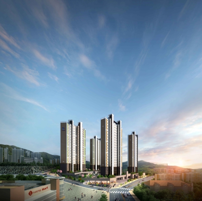 거제 반도유보라 투시도.(사진=반도건설)