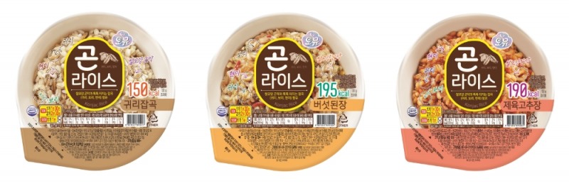 오뚜기 ‘오뮤’, 곤약쌀 활용한 ‘곤라이스’ 3종 선보여