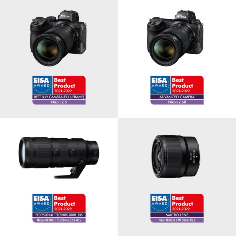 니콘, 풀프레임 미러리스 Z 6II 등 4개 제품 ‘EISA 어워드’ 수상