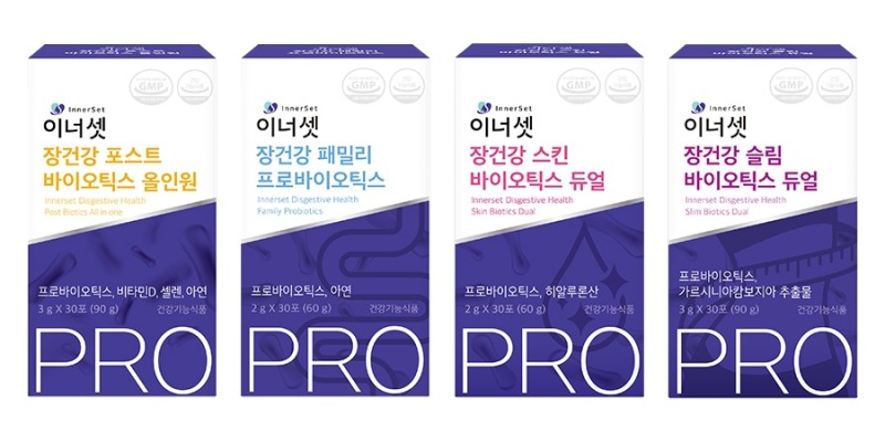 휴온스내츄럴, '이너셋 장건강 유산균' 4종 선보여