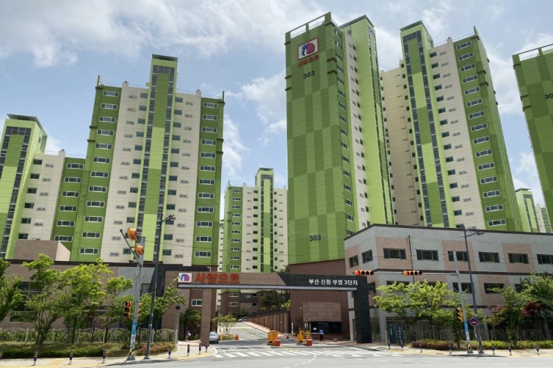 부산신항3단지 전경