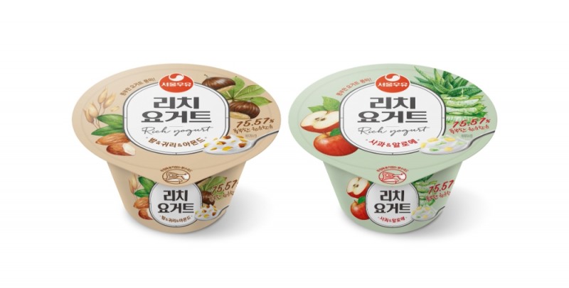 서울우유협동조합, 요거트 신제품 ‘리치 요거트’ 2종 선보여