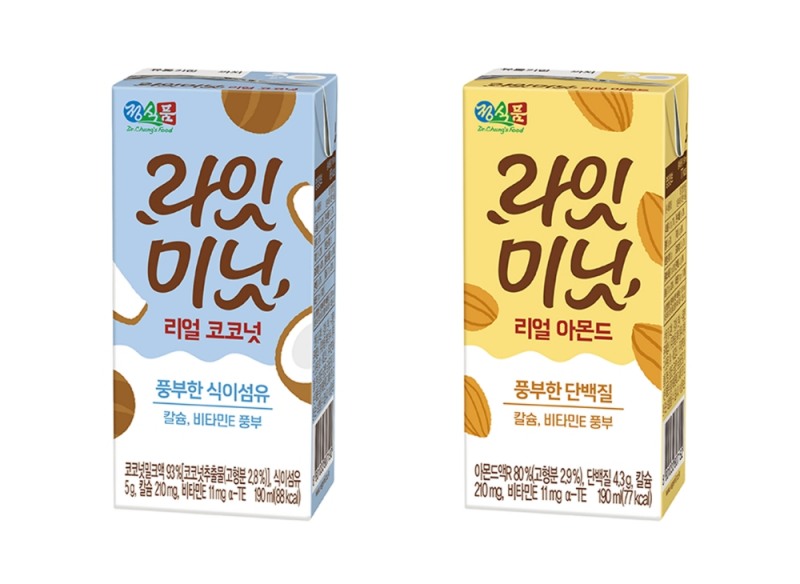 정식품, 식물성 건강음료 ‘라잇미닛’ 2종 비건 인증 획득