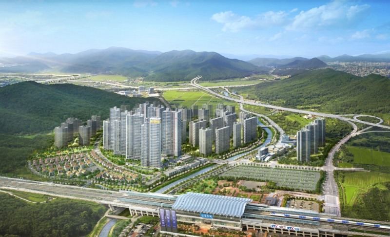 신경주 더 퍼스트 데시앙 광역조감도