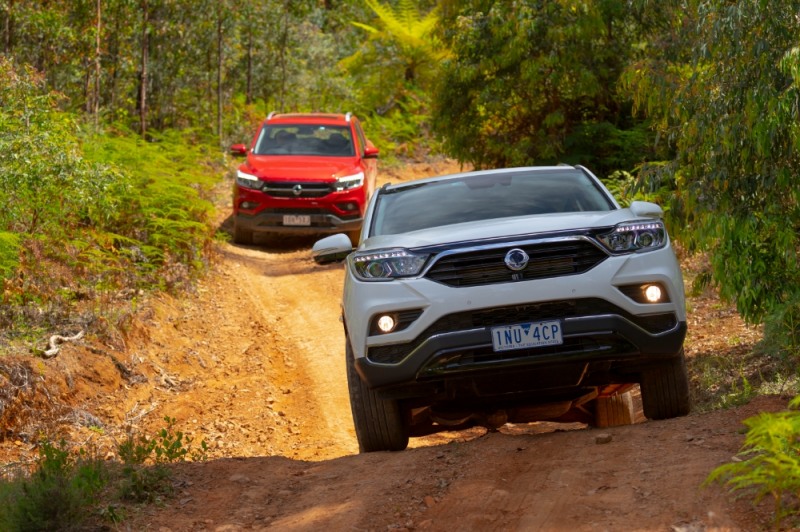 지난 2018년 12월 법인 출범 후 현지에서 처음으로 실시한 미디어 시승행사.(사진=쌍용자동차)