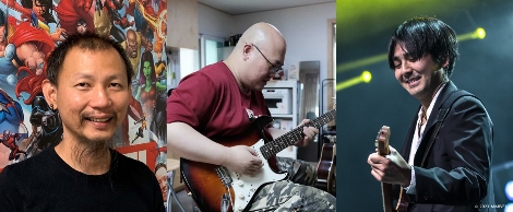 왼쪽부터 마블 게임즈 대니 쿠 디렉터, 넷마블몬스터 강재욱 팀장, 사운드트렉 쇼타 나카마. 사진=넷마블