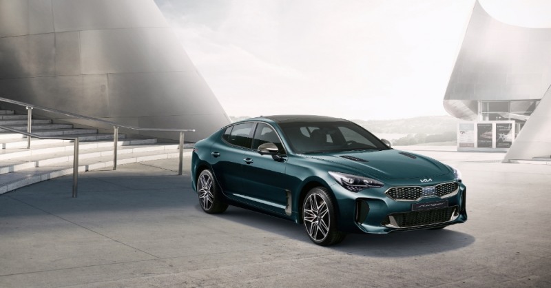 The 2022 스팅어(애스코트 그린).(사진=기아)