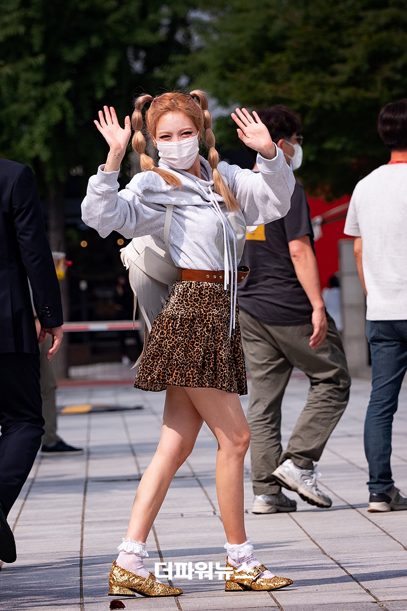 현아, SBS 라디오 출근길